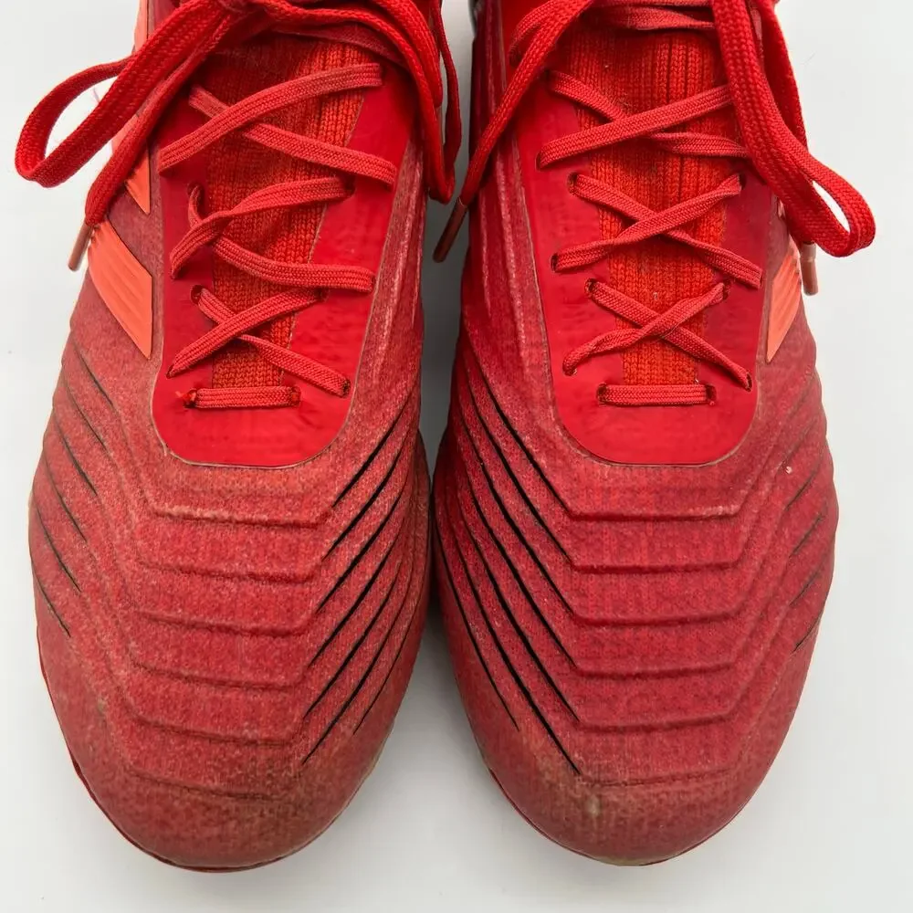 Adidas Predator 19.1 FG Soccer‎ Cleats Mens Size 8 Orange